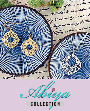 LAVISHY Abiya collection wholesale original, beautiful silver and gold plated filigree earrings and necklaces