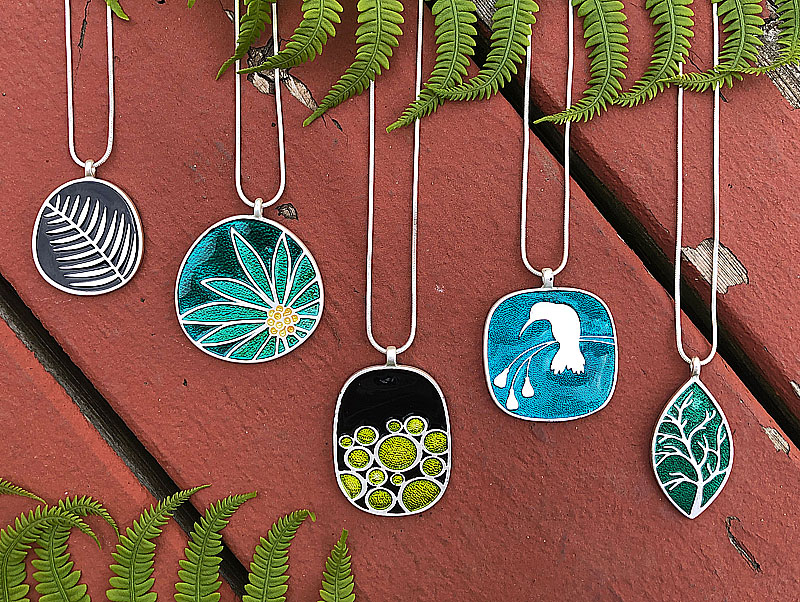 LAVISHY Lava collection wholesale handmade silver plated colorful enamel rings, bracelets, earrings and necklaces