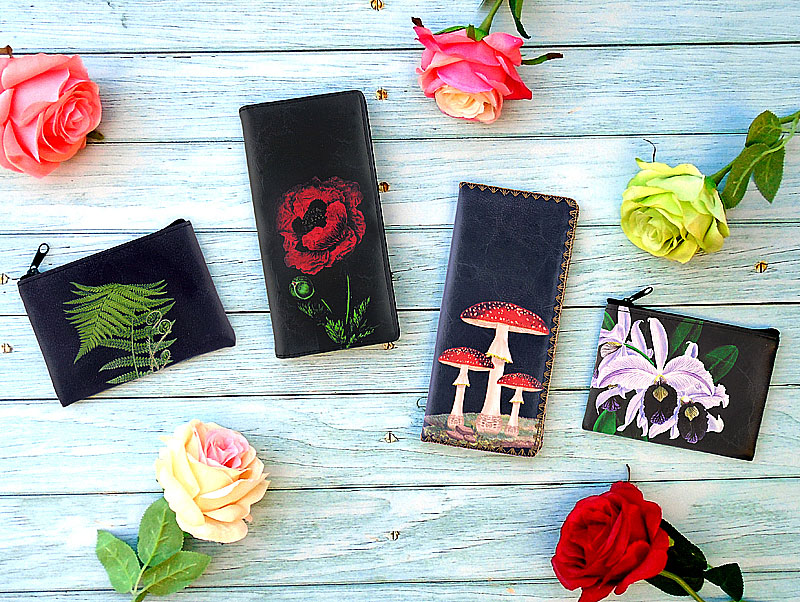 LAVISHY Liano collection wholesale vintage look Eco-friendly vegan wallets, coin purses and luggage tagss