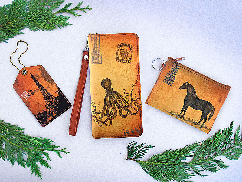 LAVISHY Viaggio collection unique, cool, vintage look & Eco-friendly unisex vegan bags, wallets, coin purses, travel accessories & tech accessories