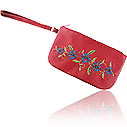 LAVISHY Elma collection wholesale vegan embroidered wristlets to gift shop, clothing & fashion accessories boutique, book store in Canada, USA & worldwide.