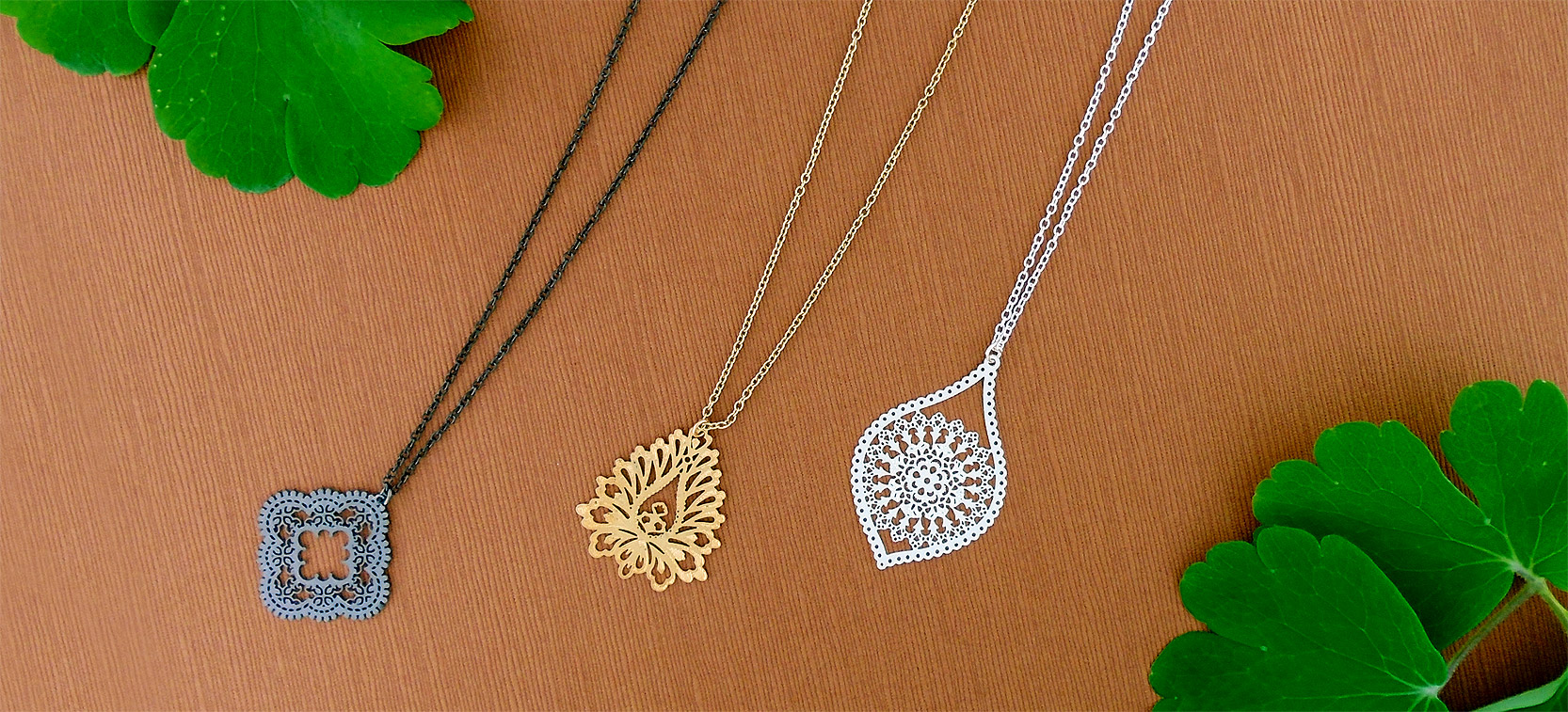 lavishy design & wholesale original, beautiful & affordable filigree necklaces to gift shops, boutiques & book stores in Canada, USA and worldwide.