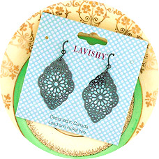 LAVISHY wholesale original, beautiful & affordable Morocco themed filigree earrings to gift shop, clothing & fashion accessories boutique, book store in Canada, USA & worldwide.