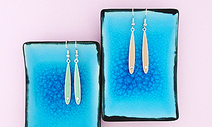 LAVISHY LAVA collection wholesale handmade silver plated colorful enamel earrings to gift shop, clothing & fashion accessories boutique, book store, souvenir shops in Canada, USA & worldwide since 2001.