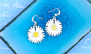 LAVISHY LAVA collection wholesale flower themed handmade silver plated colorful enamel fashion jewelry to gift shop, clothing & fashion accessories boutique, book store, souvenir shops in Canada, USA & worldwide since 2001.