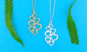 LAVISHY wholesale Eco-friendly love themed fashion necklaces to gift shop, clothing & fashion accessories boutique, book store, souvenir shops in Canada, USA & worldwide since 2001.