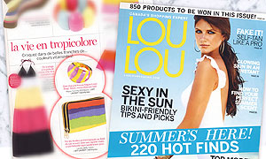 LAVISHY resin ring was featured by Canada's NO.1 fashion magazine LOULOU