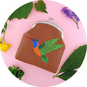 LAVISHY wholesale hummingbird themed vegan fashion accessories & gifts