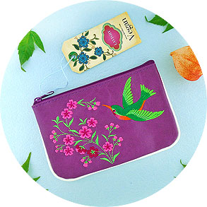 LAVISHY wholesale hummingbird themed vegan fashion accessories & gifts