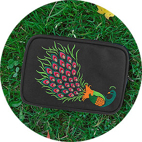 LAVISHY wholesale peacock themed vegan fashion accessories & gifts