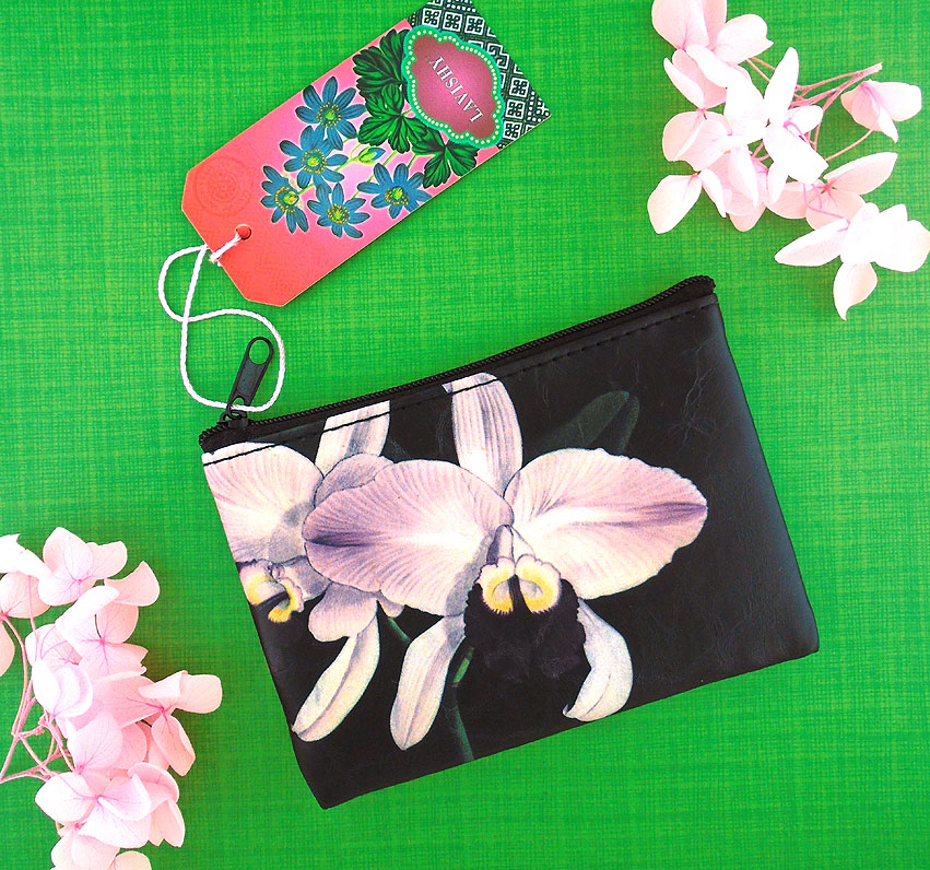 LAVISHY wholesale orchid themed vegan fashion accessories and gifts to gift shops, clothing and fashion accessories boutiques, speciality retailers in Canada, USA and worldwide.