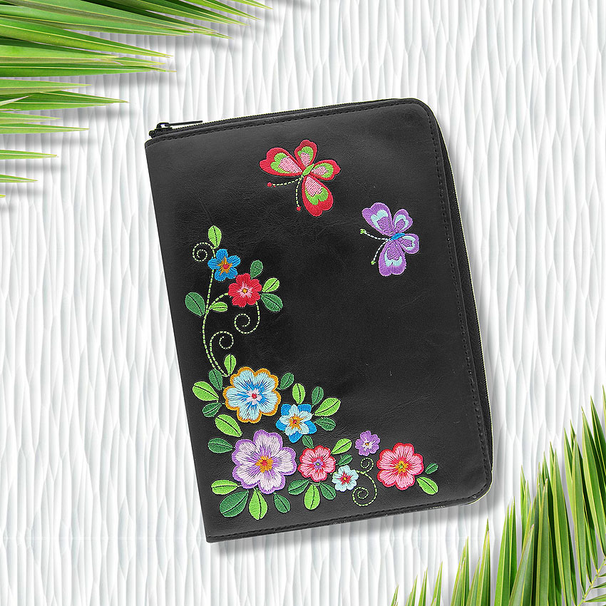 LAVISHY design & wholesale vegan embroidered jewelry pouches to gift shops, clothing & fashion accessories boutiques, book stores and speciality retailers in Canada, USA and worldwide.
