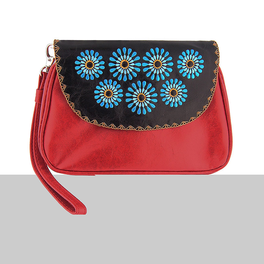 LAVISHY design & wholesale vegan embroidered wristlet clutches to gift shops, clothing & fashion accessories boutiques, book stores and speciality retailers in Canada, USA and worldwide.